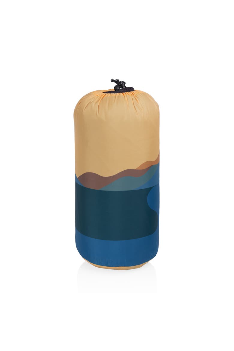 Aura Outdoor Puffer Blanket, Alternate, color, Sunrise Mountain