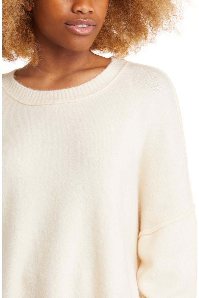Dreaming Again Oversize Sweater, Alternate, color, WHITE CAP