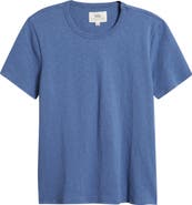 W.R.K Asher White Slub Stretch Cotton & Modal T-Shirt