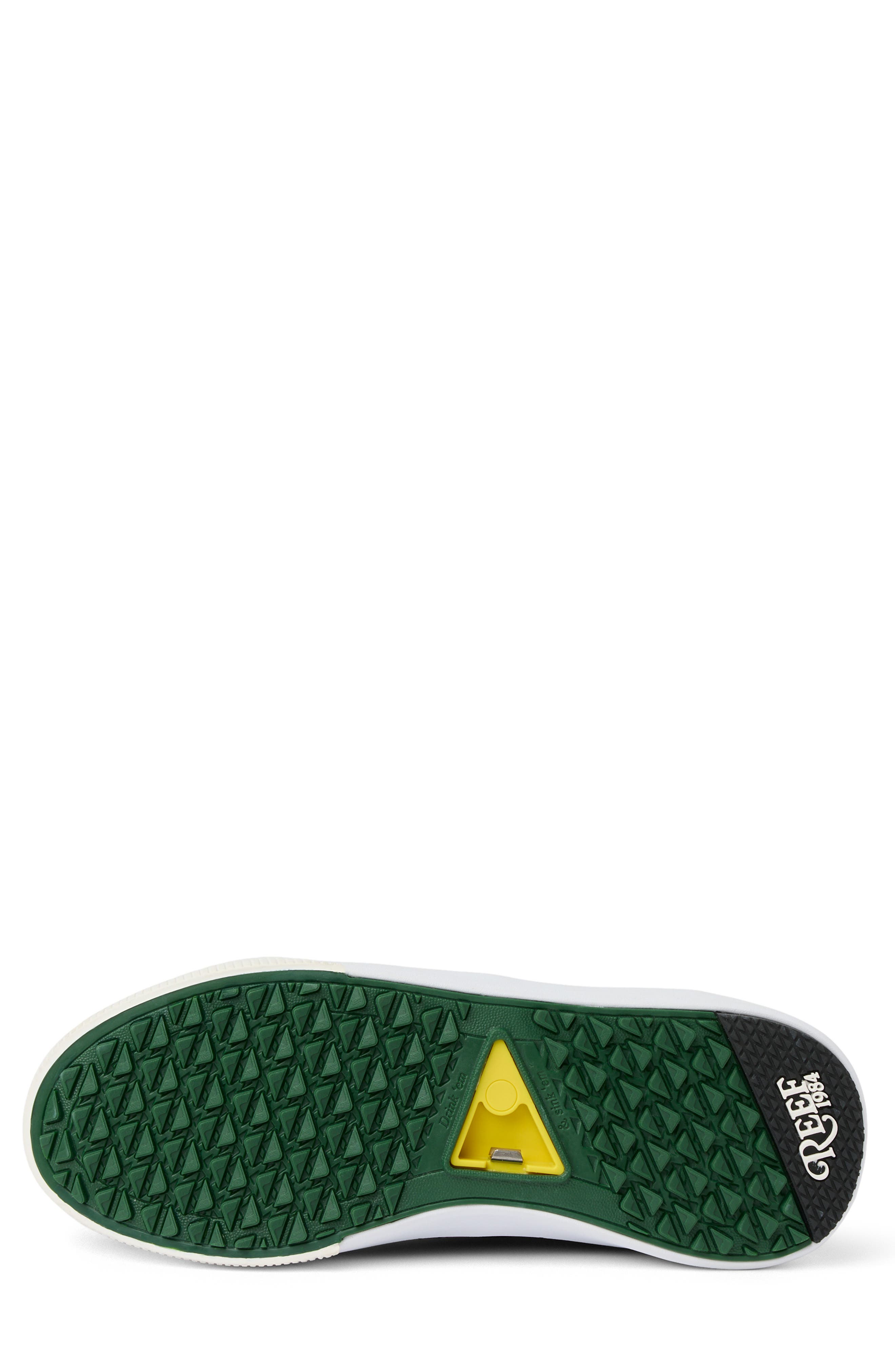 Reef On Shore Pines Golf Sneaker, Alternate, color, Black/ White