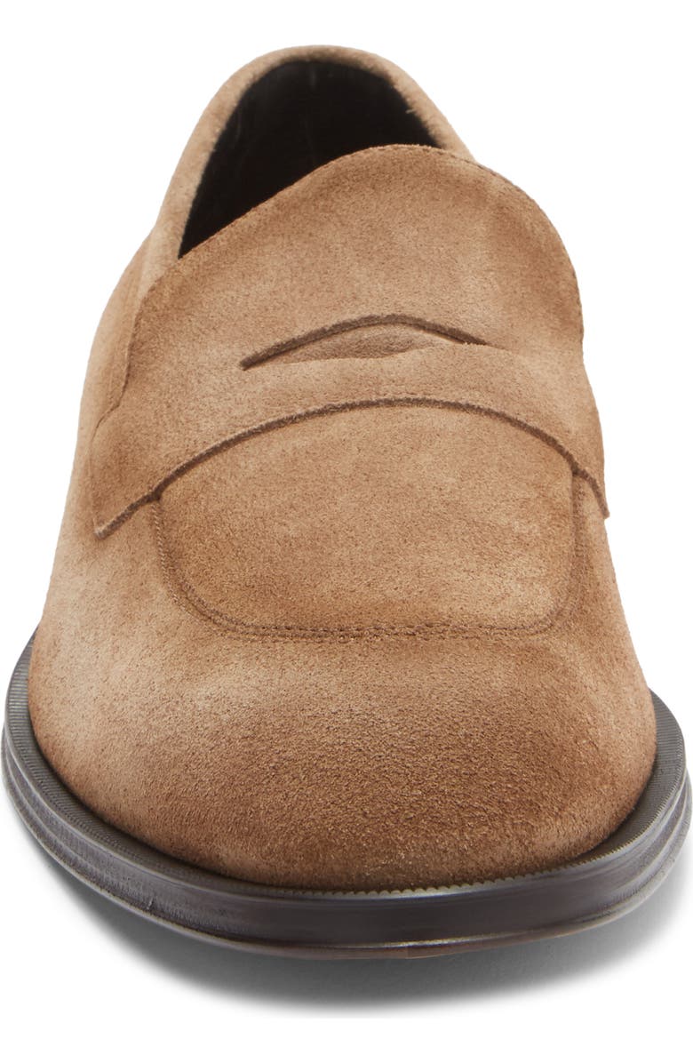 BOSS Derrek Penny Loafer, Alternate, color, Medium Beige