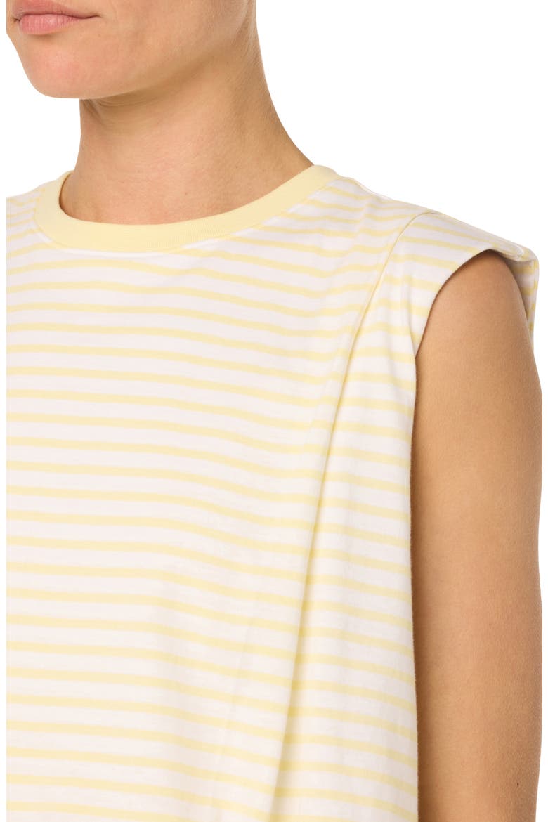 Sleeveless Knit Tank, Alternate, color, ANISE/WHITE STRIPE