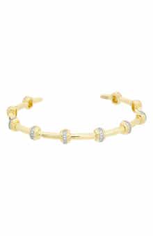 Juvell Cubic Zirconia Cuff Bracelet