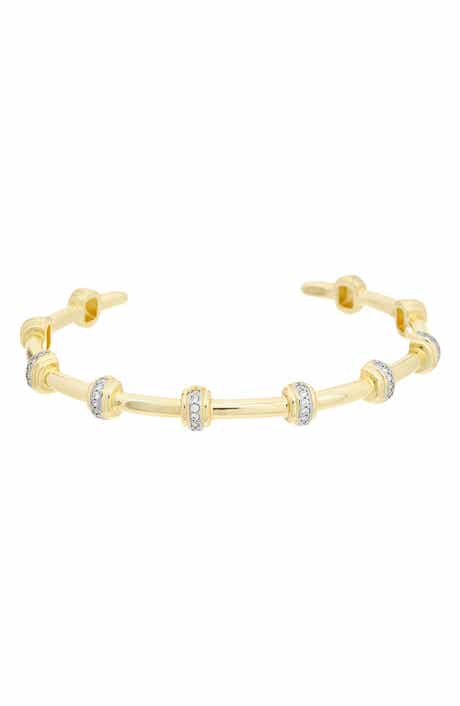 Juvell Cubic Zirconia Cuff Bracelet