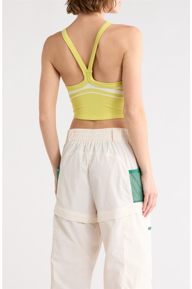 FP Movement All Clear Stripe Camisole, Alternate, color, CHARTREUSE