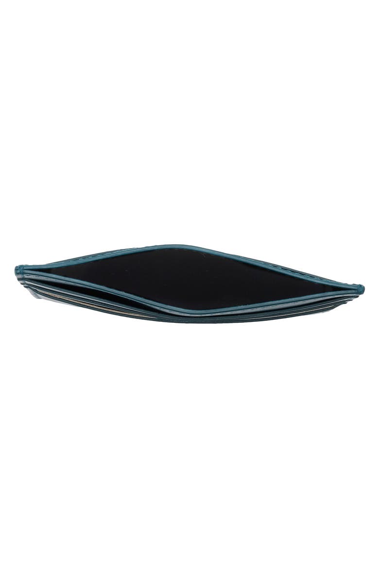 Classic Leather Card Case, Alternate, color, TITANIC BLUE NERO