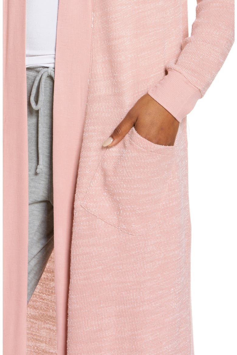Intimates Leisure Lover Cardigan, Alternate, color, LIBRA