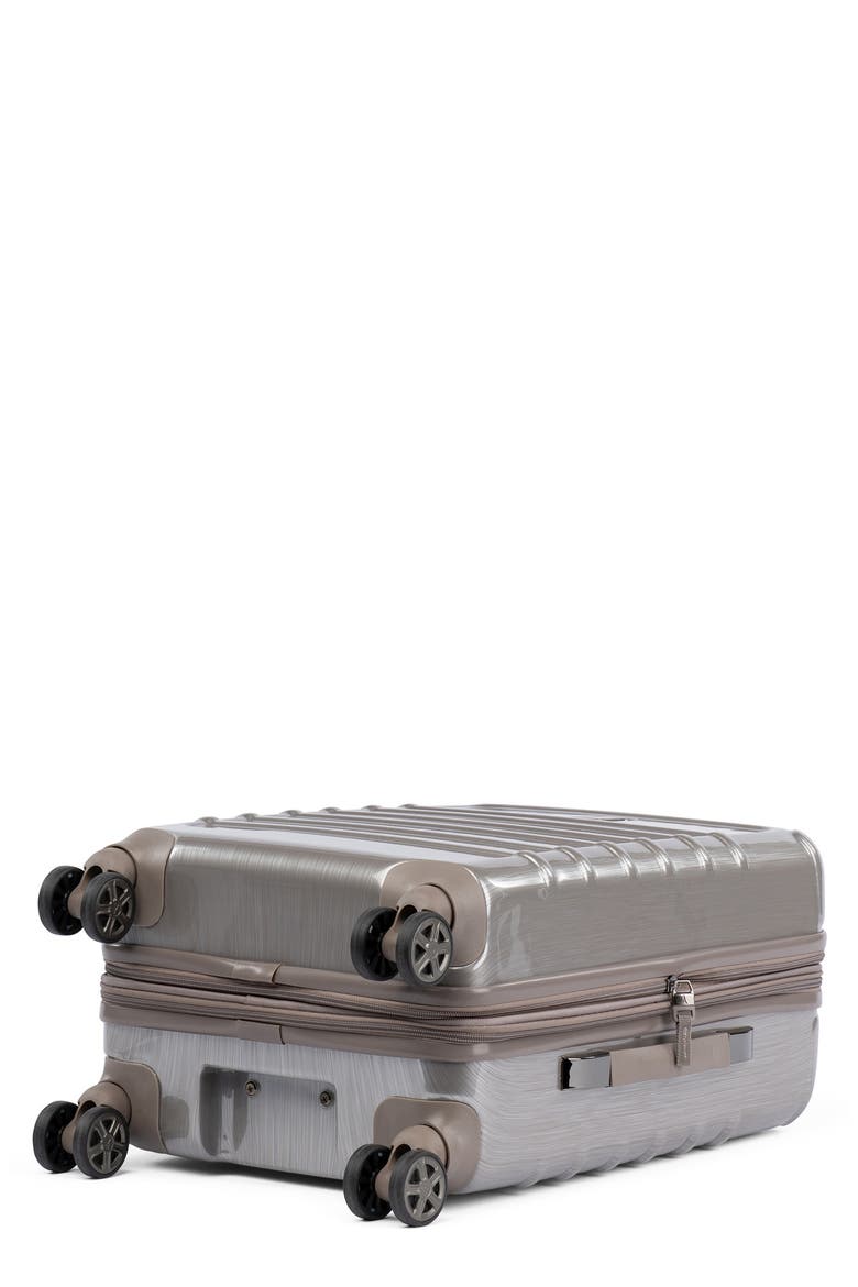 Rollmaster™ Lite 20" Expandable Carry-on Hardside Spinner Luggage, Alternate, color, CHAMPAGNE