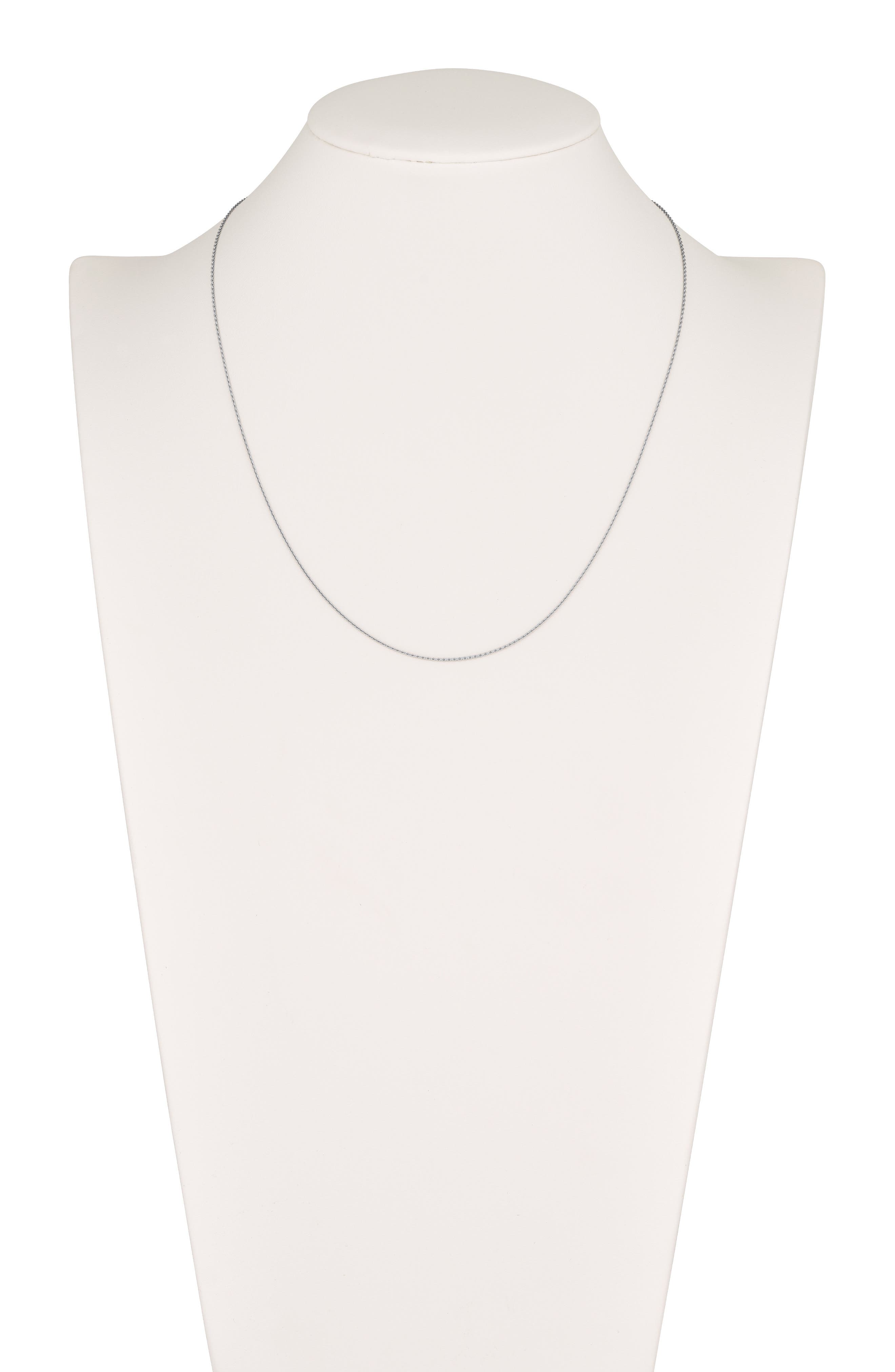 HAWLEY ST 14K White Gold Cable Chain Necklace (Women) | Nordstromrack