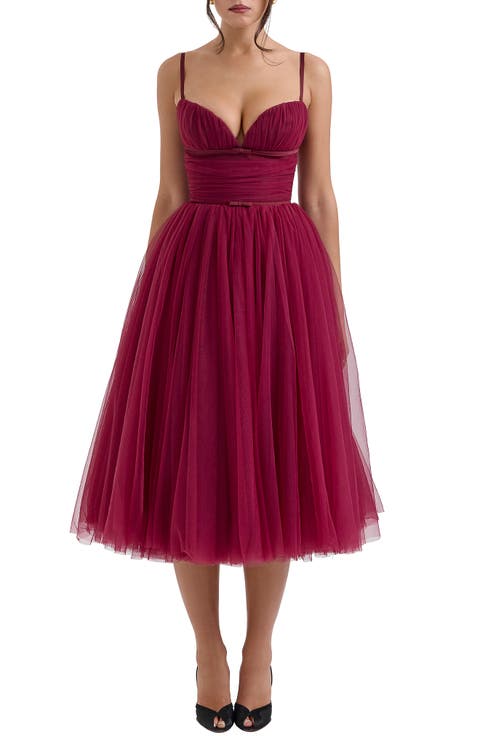 Jasmine Strapless Satin Corset Dress