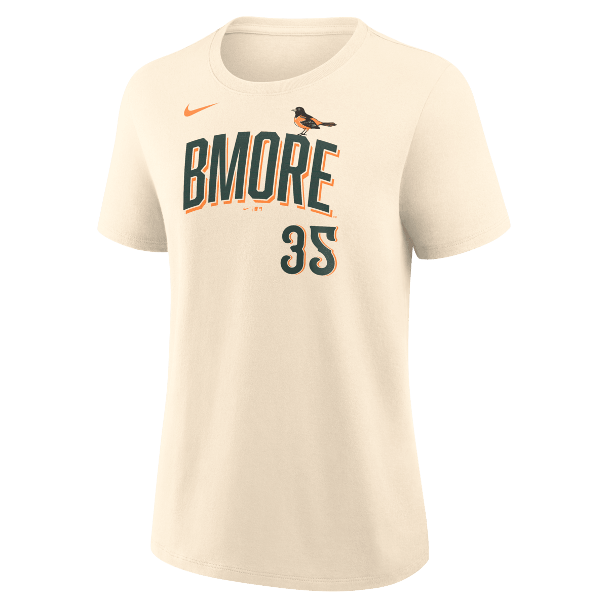 Women's Nike Adley Rutschman Cream Baltimore Orioles 2026 City Connect Name & Number T-Shirt - image 2