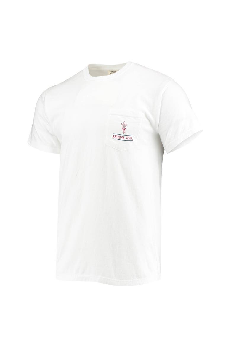 Men's White Arizona State Sun Devils Campus Americana T-Shirt, Alternate, color, White