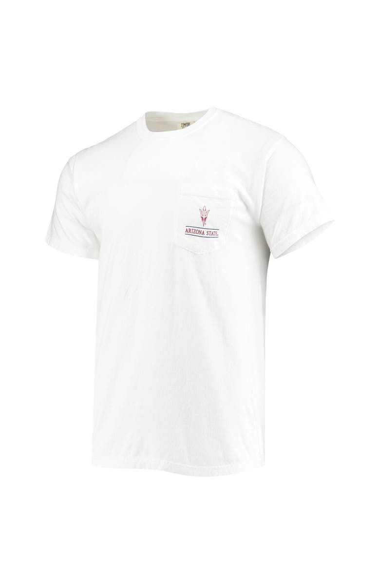 IMAGE ONE Men's White Arizona State Sun Devils Campus Americana T-Shirt, Alternate, color, White