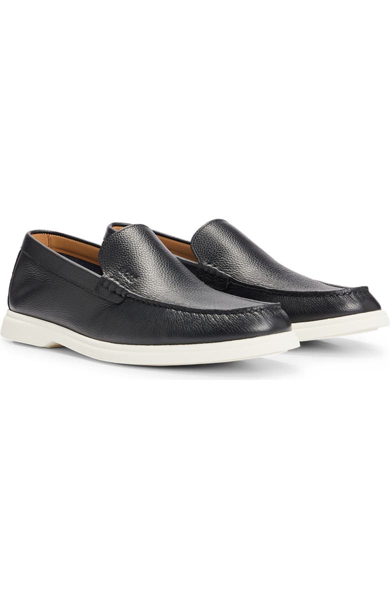 BOSS Sienne Moc Toe Loafer, Main, color,