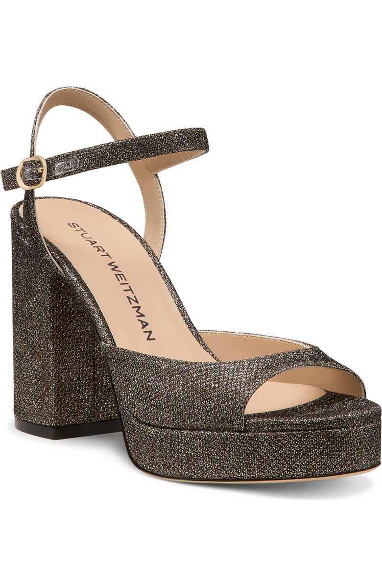 Stuart Weitzman Dayna II Platform Sandal, Main, color, New Pyrite