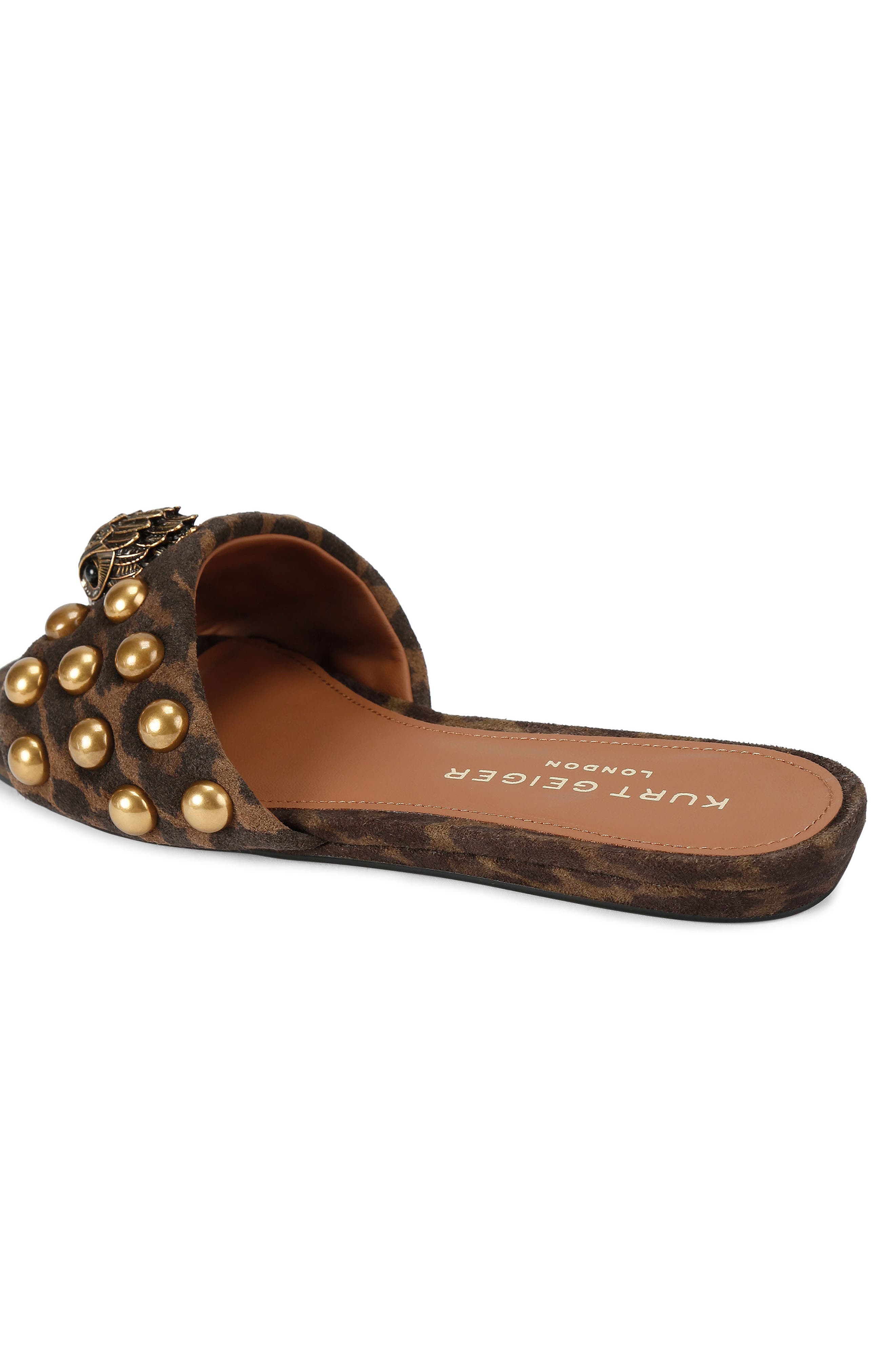 Kurt Geiger London Kensington Stud Slide Sandal, Alternate, color, 