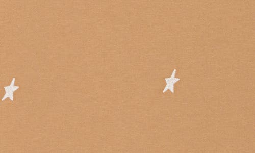 WISHLIST WISHLIST STAR EMBROIDERED TERRY TOP