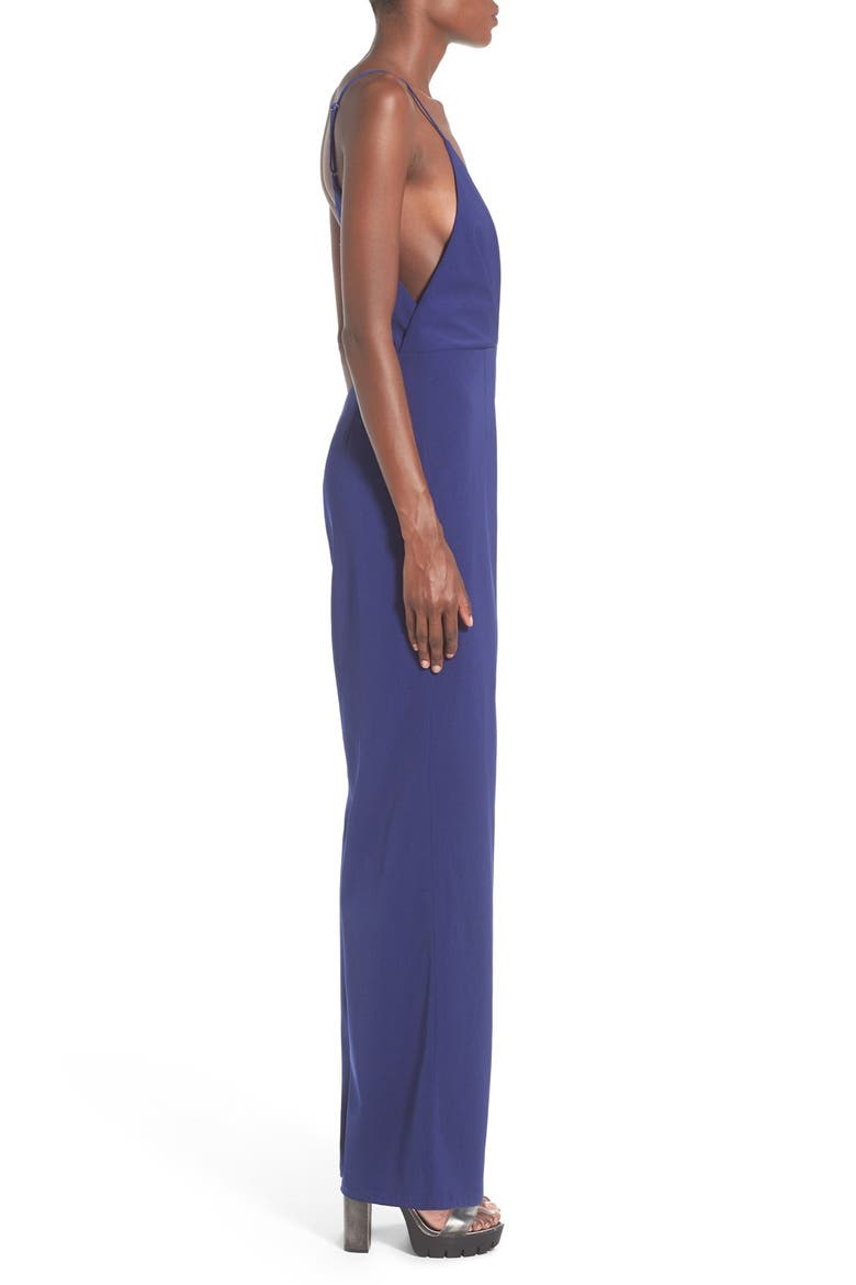 Keyhole Jumpsuit, Alternate, color, BLUE