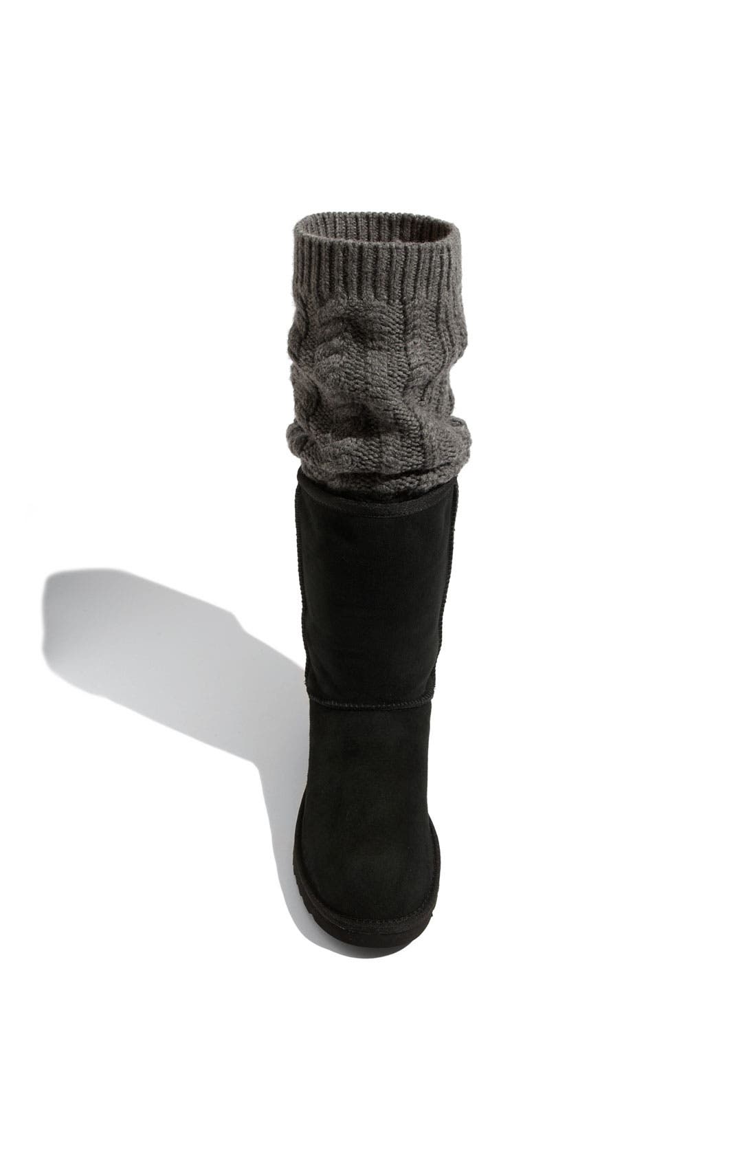 UGG<sup>®</sup> Australia 'Tularosa Route Detachable' Boot with Removable Knit Overlay, Alternate, color, 
