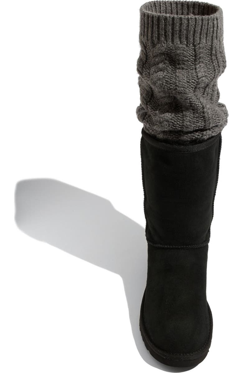 UGG<sup>®</sup> Australia 'Tularosa Route Detachable' Boot with Removable Knit Overlay, Alternate, color,