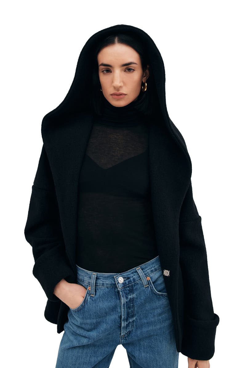 Two Lines by Marcella Kyota Hooded Jacket, Alternate, color,