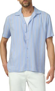 Joe's Jeans Stripe Camp Shirt