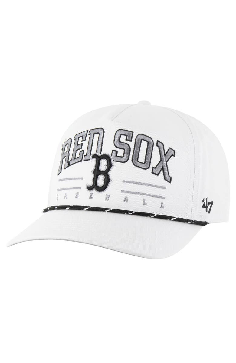 '47 Men's '47 White Boston Red Sox Roscoe Speckle Hitch Adjustable Hat, Main, color, White