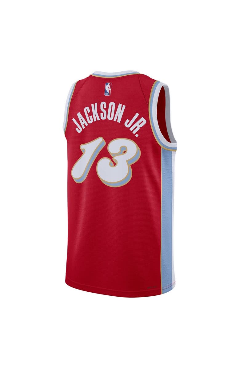Nike Unisex Nike Jaren Jackson Jr. Red Memphis Grizzlies 2024/25 Swingman Player Jersey - City Edition, Alternate, color, 