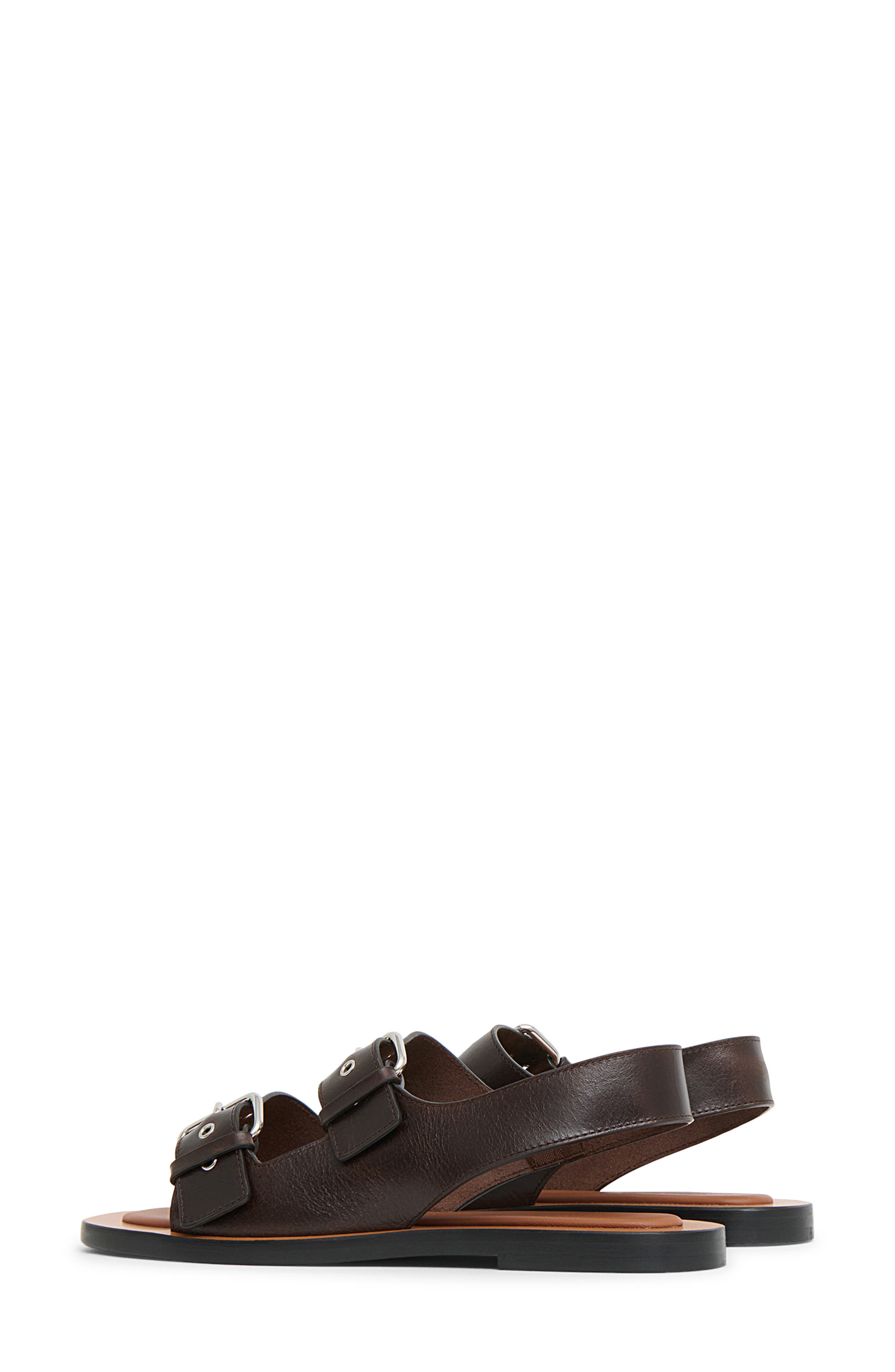 Mansur Gavriel Cintura Sandal, Alternate, color, Ebony