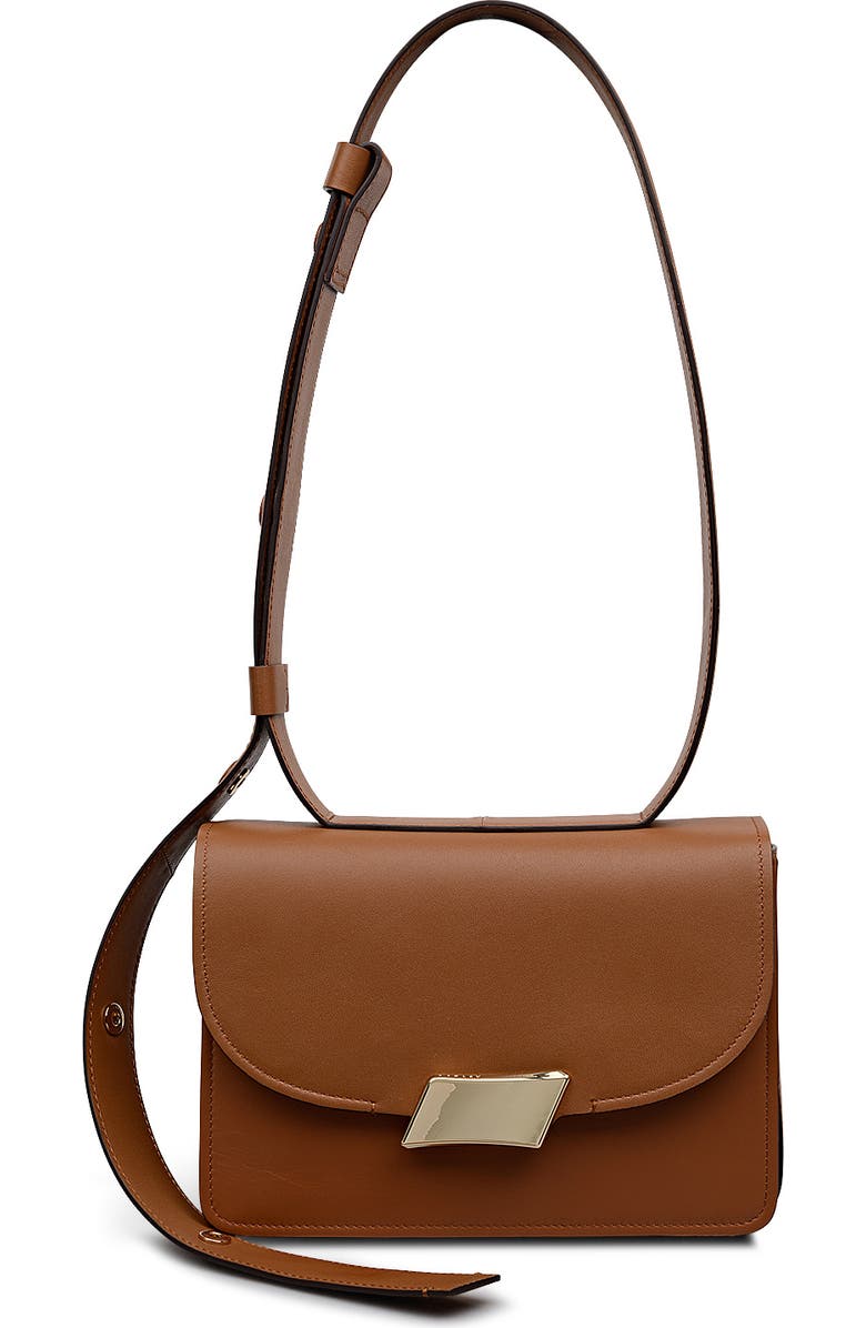 Radley The Belsize Small Flapover Shoulder Bag, Main, color, Toffee