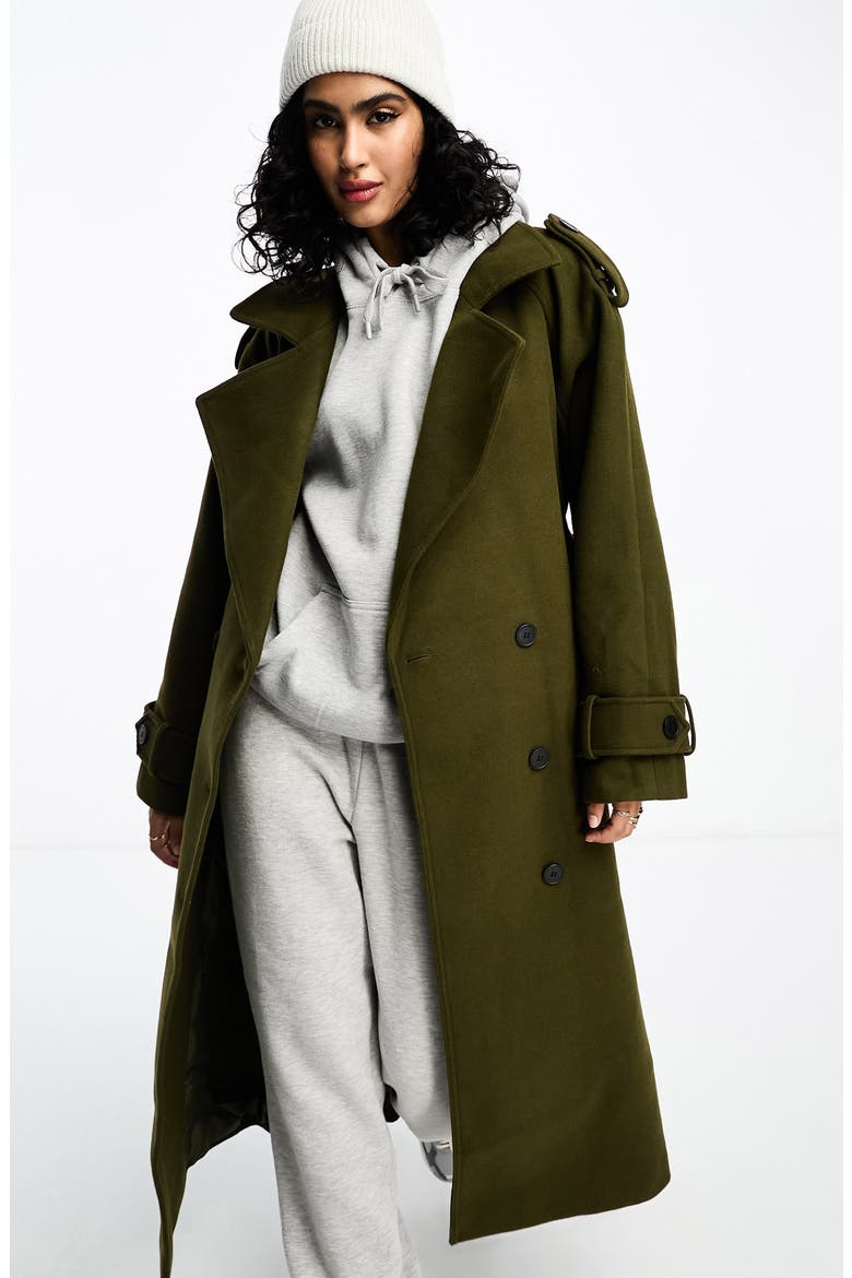 Formal Trench Coat, Alternate, color, KHAKI
