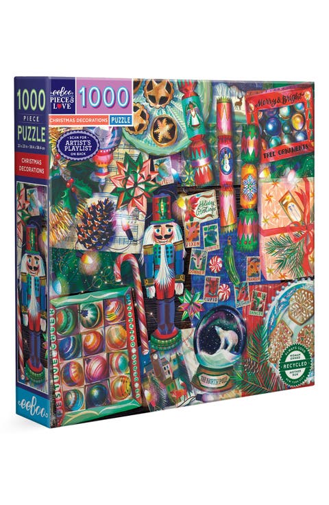 Christmas Decorations 1,000-Piece Jigsaw Puzzle