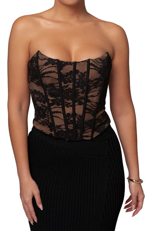 Rosemere Lace Bustier Top