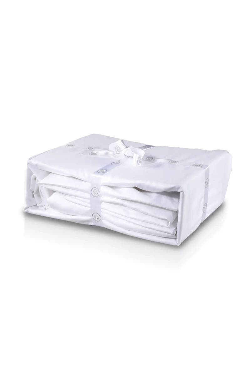 Organic Cotton Sheet Set, Main, color, White
