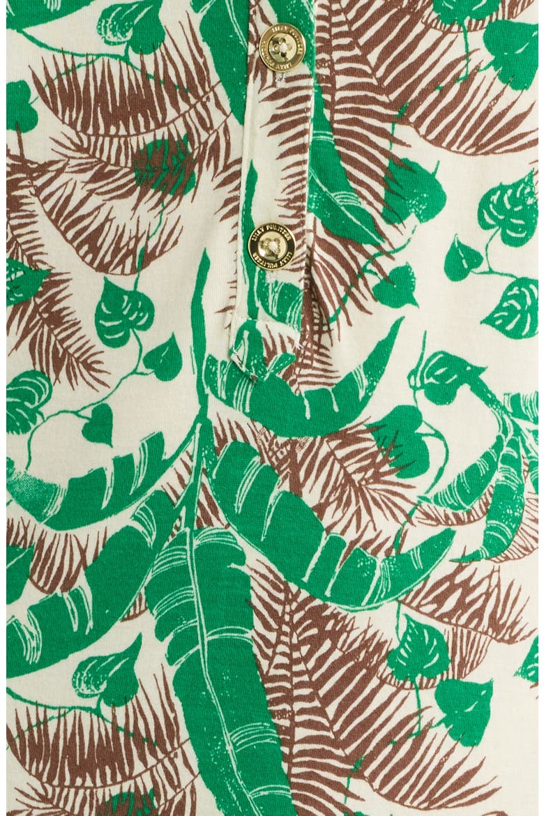Bingley Print Puff Sleeve Shirtdress, Alternate, color, VANILLA SPICE HIDE AND LEAF
