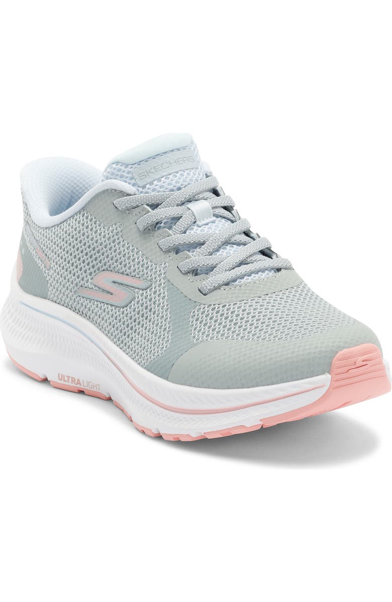 SKECHERS Slip-ins: GO RUN Consistent 2.0 Sneaker, Main, color, Grey/ Light Blue