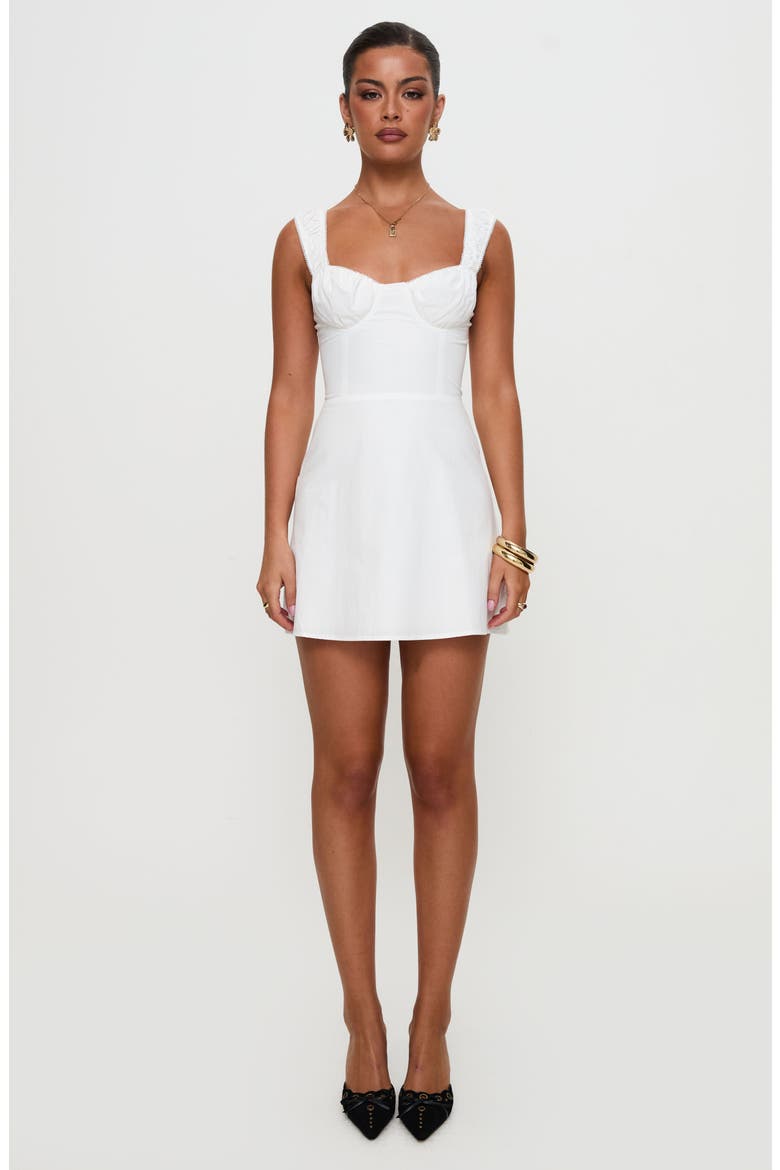 Faubert Minidress, Alternate, color, WHITE