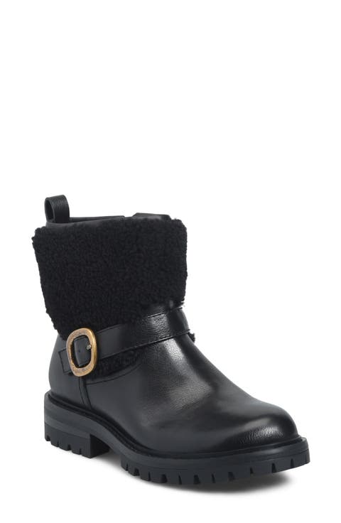 Cambridge Faux Shearling Trim Bootie