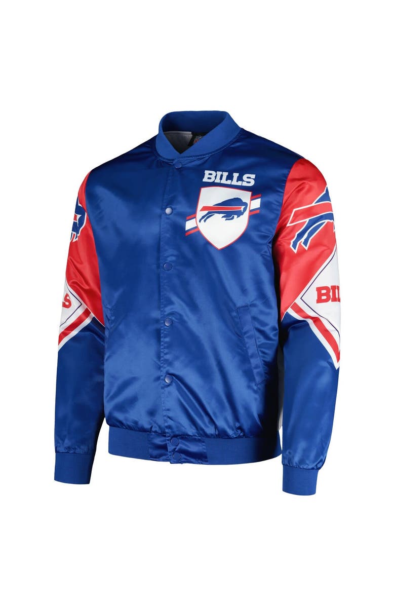 Chalk Line Men's Chalk Line Royal Buffalo Bills Fanimation Satin Full-Snap Jacket, Alternate, color, Royal