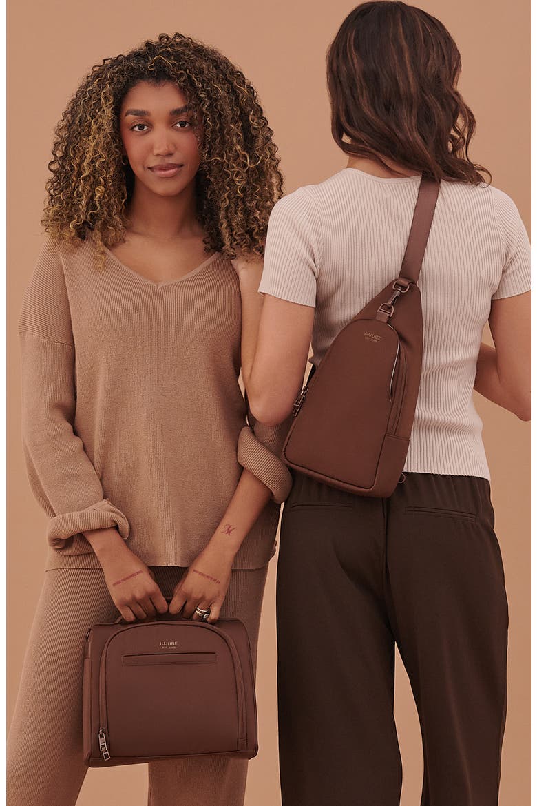 Insulated Twill Bottle Bag, Alternate, color, ESPRESSO