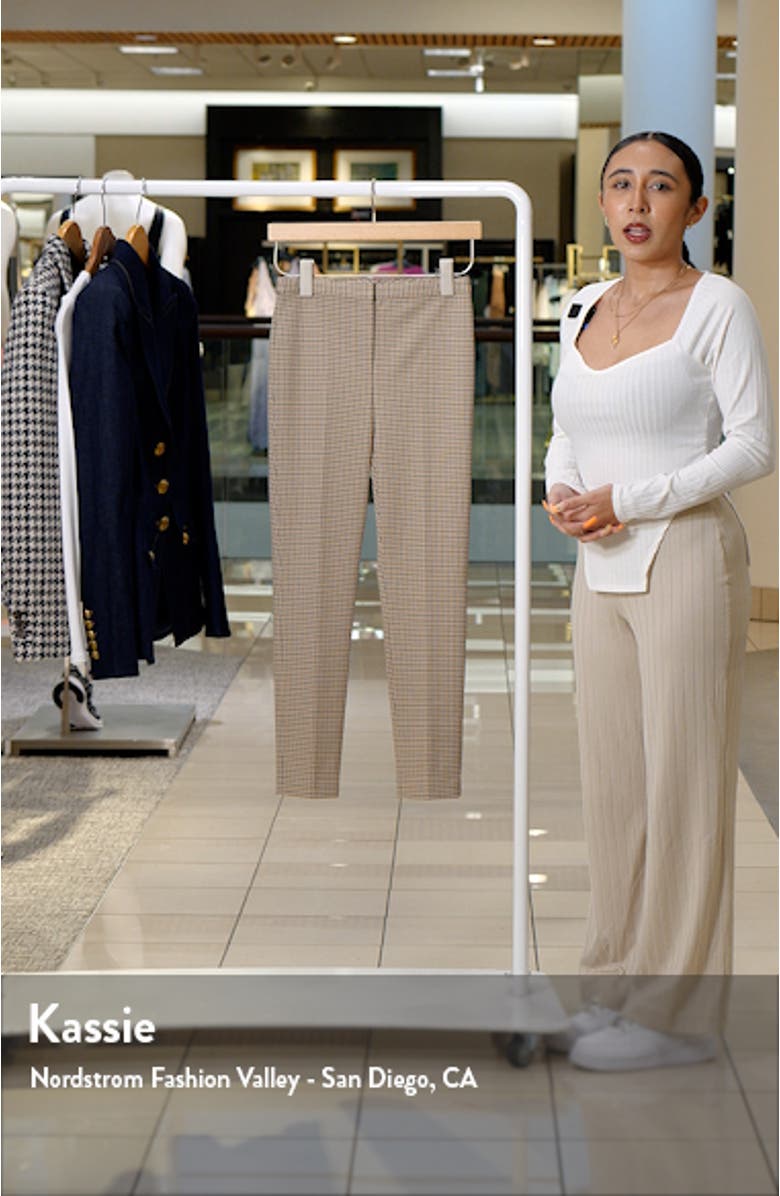 Check Slim Crop Pants, sales video thumbnail