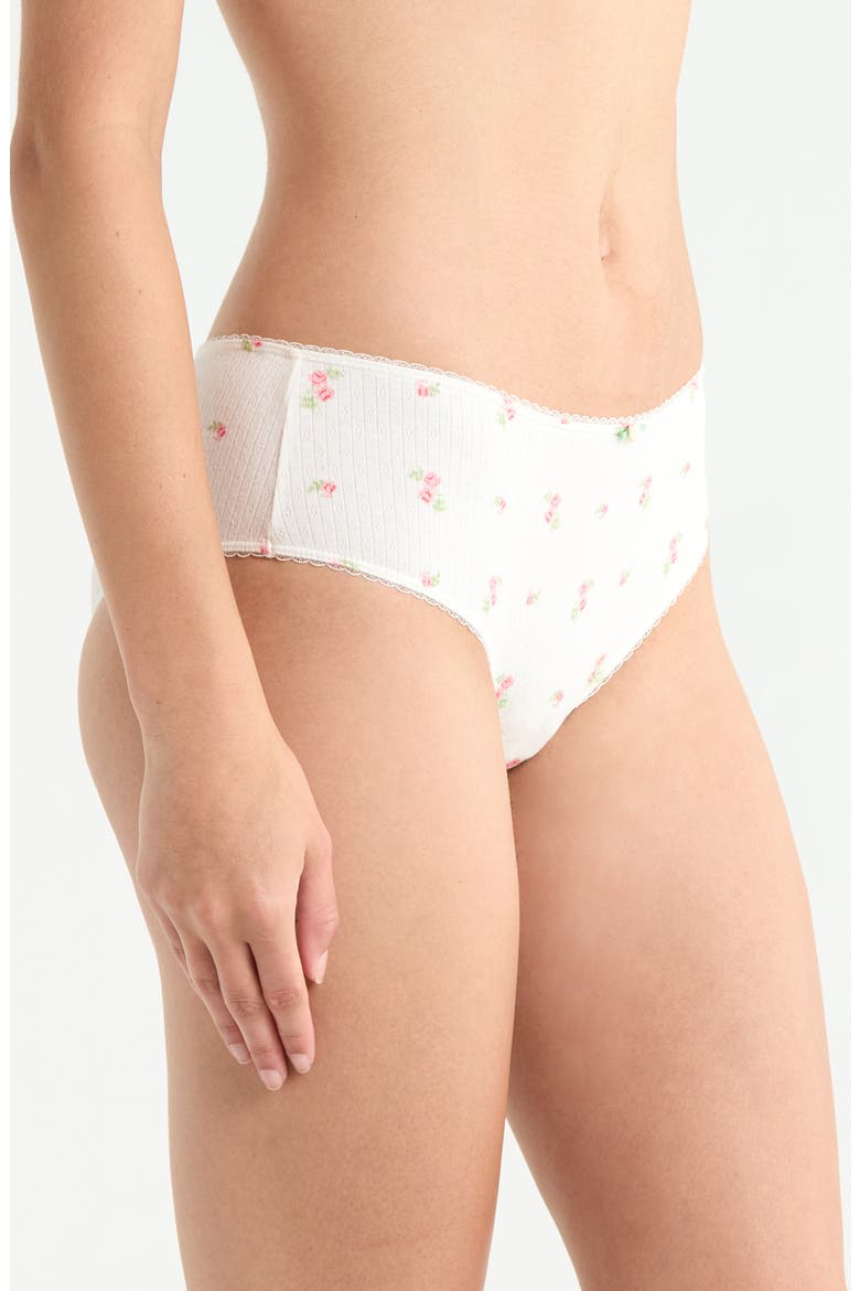 Sleepover Hipster Briefs, Alternate, color, PRINT ECRU BACKGR