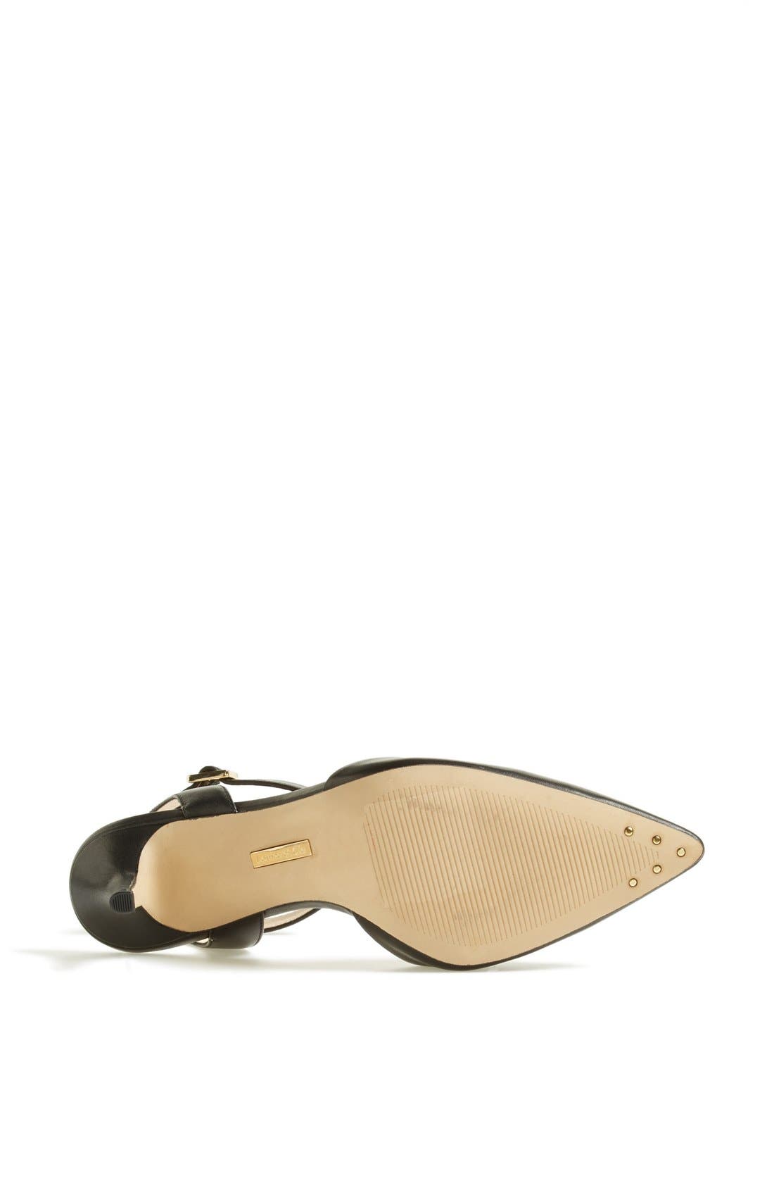 'Esperance' Pump, Alternate, color, BLACK