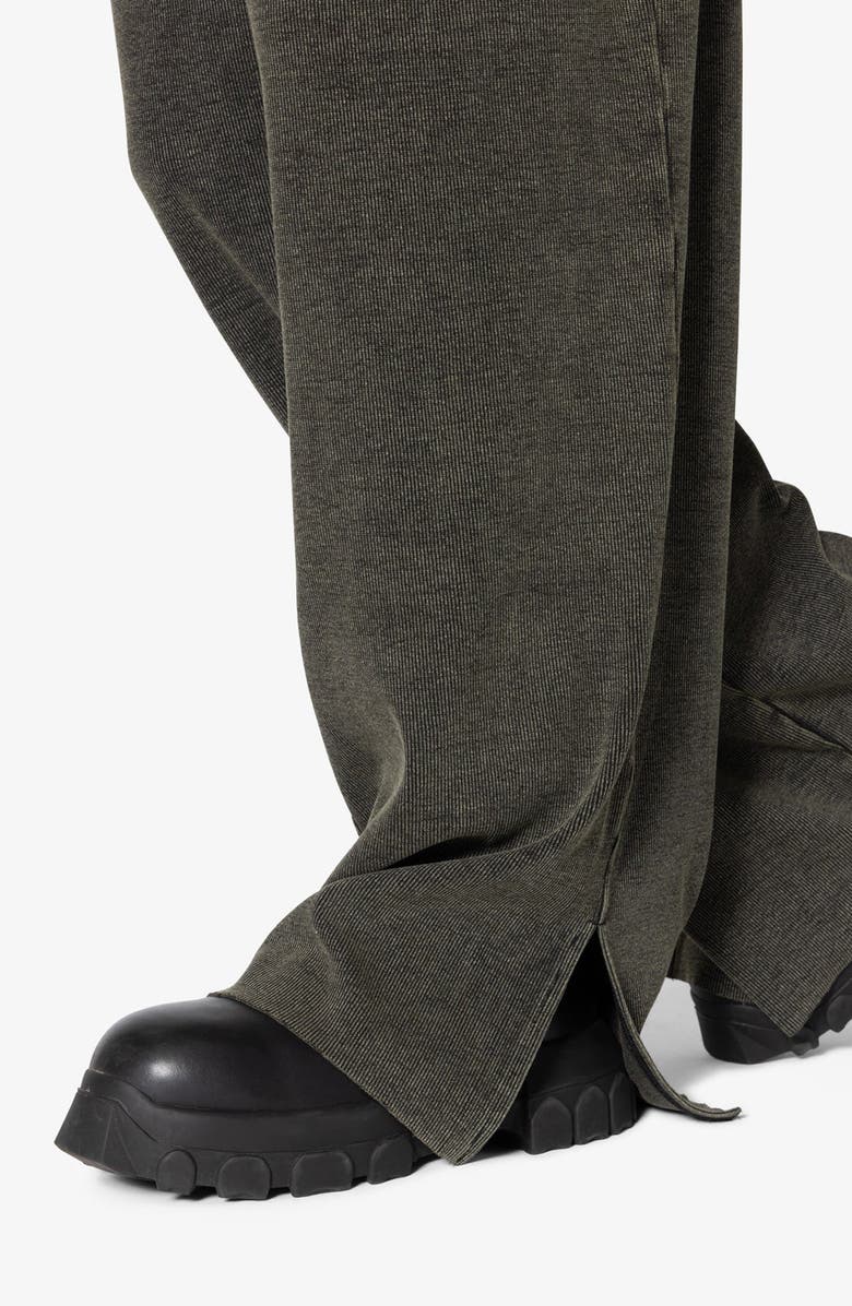 mnml Slinky Corduroy Sweatpants, Alternate, color, Olive