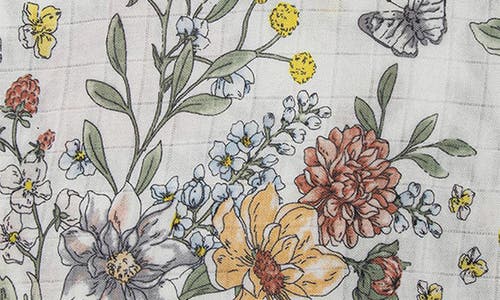 Loulou Lollipop Muslin Swaddle Blanket In Secret Garden