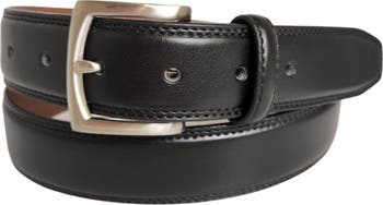 Double Stitch Leather Belt