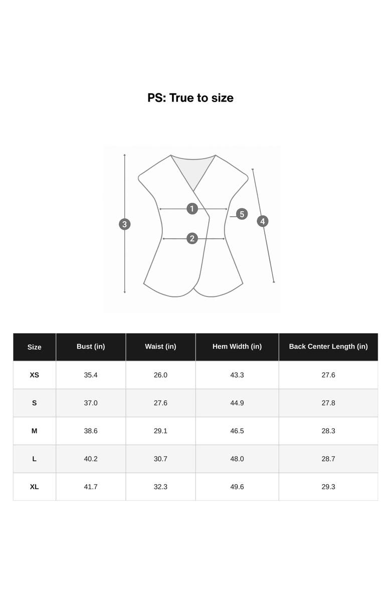 Nocturne Padded V-Neck Vest, Alternate, color, Navy