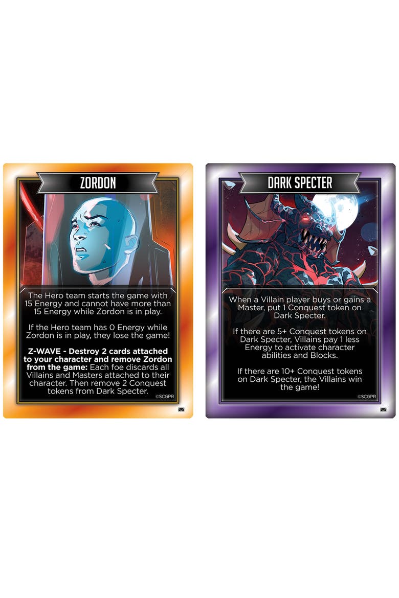 Power Rangers Deckbuilding Game Flying Higher Expansion, Alternate, color, Multicolored