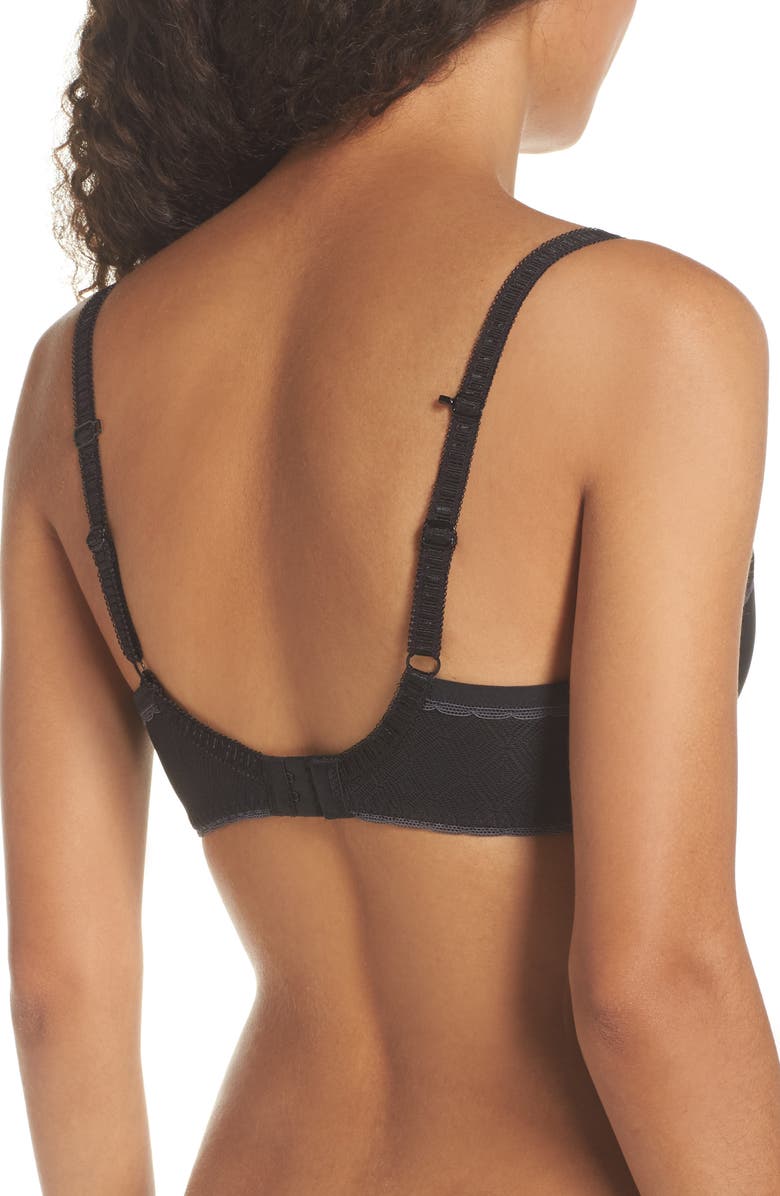 Freya Deco Vibe Full Figure Underwire Plunge Bra, Alternate, color,