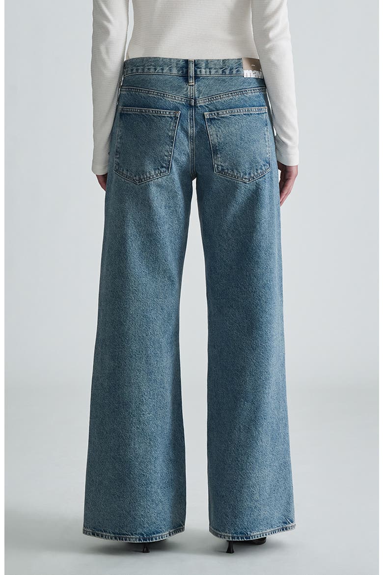 Sandy Low Waist Wide Leg Jeans, Alternate, color, LIGHT BRUSHED CLASSIC D